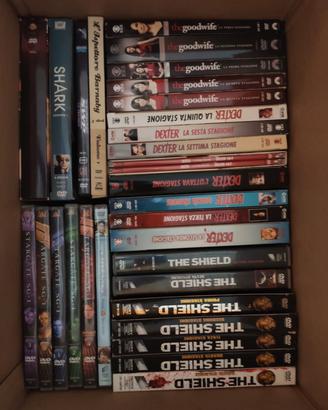 Serie TV in dvd da collezione privata