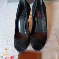 décolleté donna Gucci tg 36,5 in camoscio 