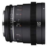 Obiettivo Samyang Vdslr 50mm mkii con attacco Sony