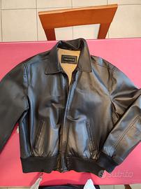 giubbino da uomo in pelle