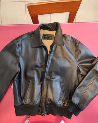 giubbino da uomo in pelle