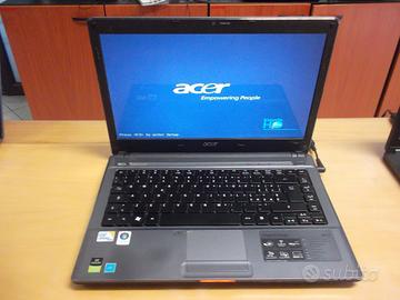 ACER ASPIRE 4810T SCHERMO 14 POLLICI WINDOWS 10