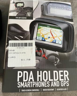 Porta navigatore e cellulare per moto