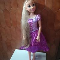 Disney Principessa Bambola Rapunzel Grande 80 Cm.