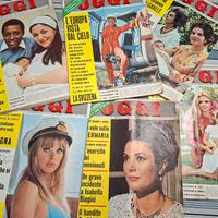 6 riviste oggi anno 1967