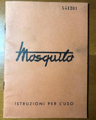 Istruzioni per l'uso Mosquito Garelli