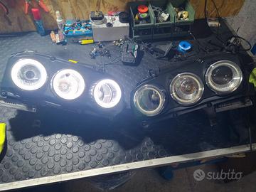 fari xenon led Angel eyes alfa 159/brera/spider