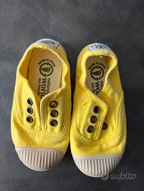 natural wordl scarpe bambin* gialle 22