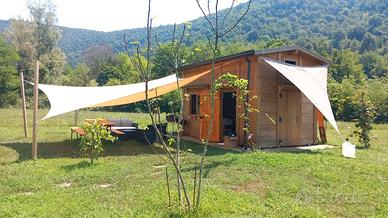 Villino in legno con terreno