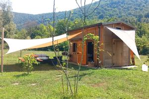 Villino in legno con terreno