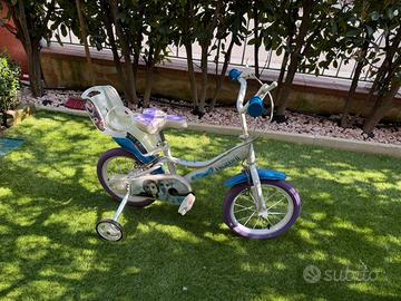 Bicicletta frozen per bambini