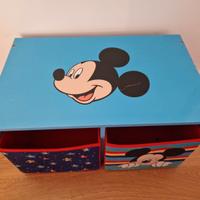 Cassettiera Mickey Mouse per bambini