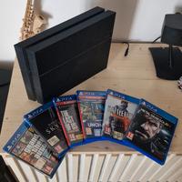 ps4 con giochi