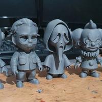 Halloween Action Figure Horror Myers Scream Ghostf