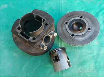 cilindro pistone Polini 130 vespa 50 primavera ET3
