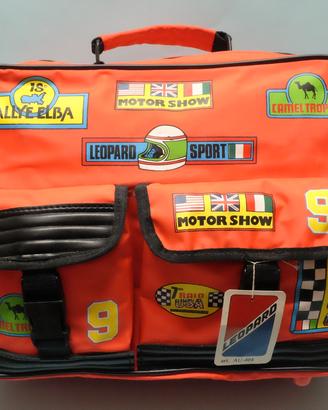 Cartella zaino Motor Sport Formula 1 Rally anni 80