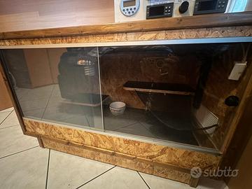 Terrario (teca per animali esotici/rettili)