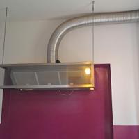 Cappa aspirante Boffi per cucina a isola