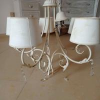 Lampadario shabby