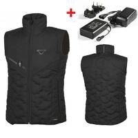 GILET RISCALDATO MOTO MACNA + KIT BATTERIA 12V 6AH