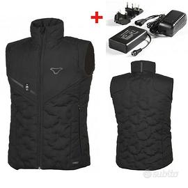 GILET RISCALDATO MOTO MACNA + KIT BATTERIA 12V 6AH