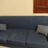divano 3 posti blu 