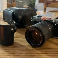 Fotocamera vintage reflex 35mm minolta x300