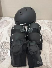 Protezioni Roller fit500 casco Roller BTWIN MF 500