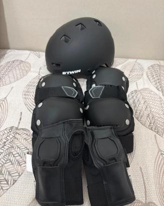 Protezioni Roller fit500 casco Roller BTWIN MF 500