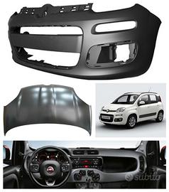 Fiat Panda frontale cofano paraurti airbag 2012