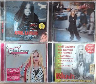 Lotto 4 CD Avril Lavigne+Compilation Rock "Blush"