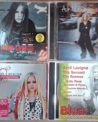 Lotto 4 CD Avril Lavigne+Compilation Rock "Blush"