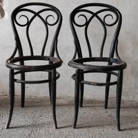 2 sedie tipo thonet 