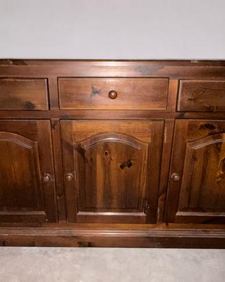 Mobile Arte Povera in Legno Massello