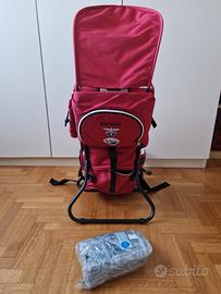Zaino trekking porta bimbi bebè Brevi Rocky 209