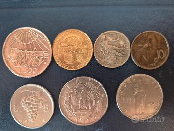 Lotto monete lira Italiana