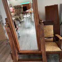 Specchio antico d appoggio