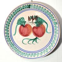 Grande piatto antico ceramica vietrese vietri '800