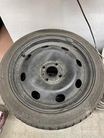 4 cerchi in ferro R16 per peugeot / citroen