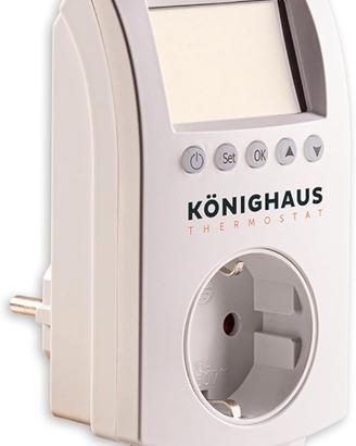 Termostato Könighaus WiFi - programmaz. settiman.