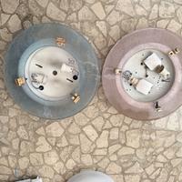 Plafoniere rotonde per due lampadina E27