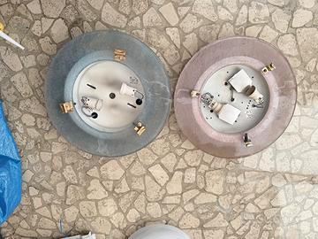 Plafoniere rotonde per due lampadina E27
