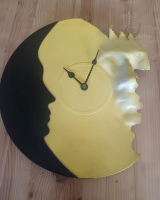Orologio da parete artigianale "Il sole e la Luna"