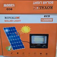 Faro LED 1200W Pannello Solare Sensore 