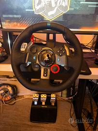 Logitech G29 + Cambio H + Pedaliera – PS5 PS4 PC