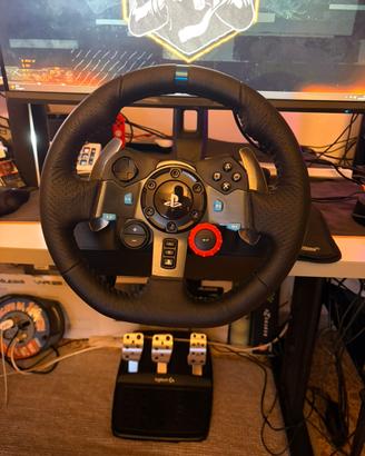 Logitech G29 + Cambio H + Pedaliera – PS5 PS4 PC