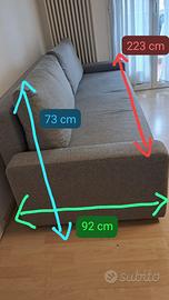 Divano letto Ikea