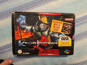 super nintendo snes killer instinct retrogame
