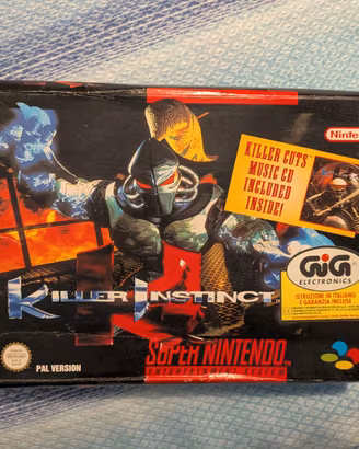 super nintendo snes killer instinct retrogame