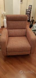 poltrona pari al nuovo (poltronesofa) 
